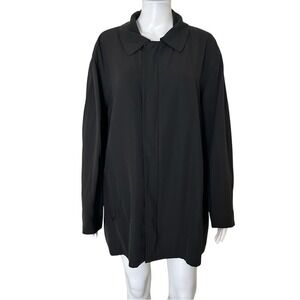 Armani Collezioni Black Coat Liner Size Large